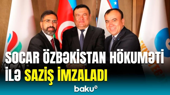 Daşkənddə mühüm görüş | SOCAR-ın imzaladığı saziş barədə detallar