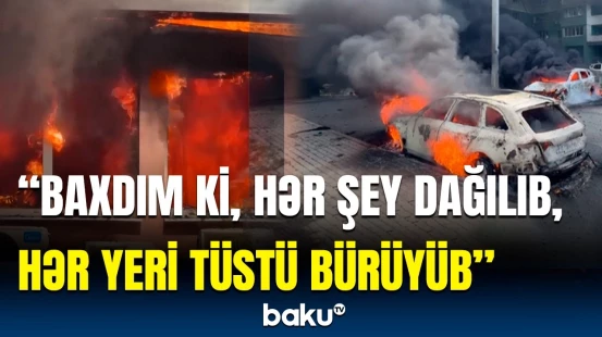 Rusiya Xarkova bomba “yağdırdı” | Dəhşətə gətirən görüntülər