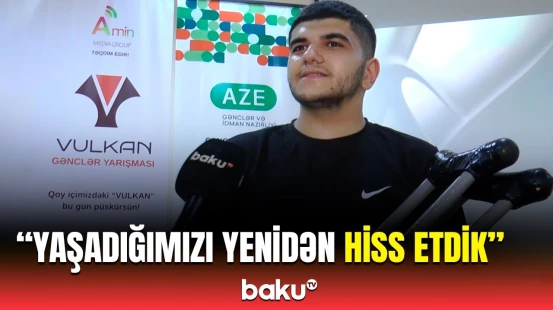“Qoy bu gün bizim “Vulkan”ımız püskürsün” | Əlilliyi olan gənclərin də qoşulduğu yarış