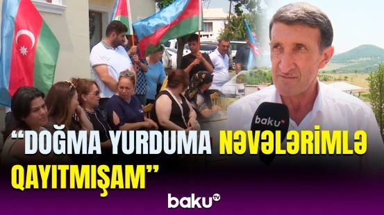 Ballıcaya qayıdan sakinlər sevinc içində | “Ümidimi itirməmişdim, həmişə deyirdim ki...”