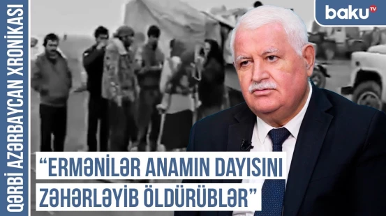 “Deportasiyanı dilə gətirmədən Qarabağdakı faciələri izah etmək mümkün deyil”