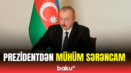 İlham Əliyev Naxçıvanla bağlı sərəncam imzaladı
