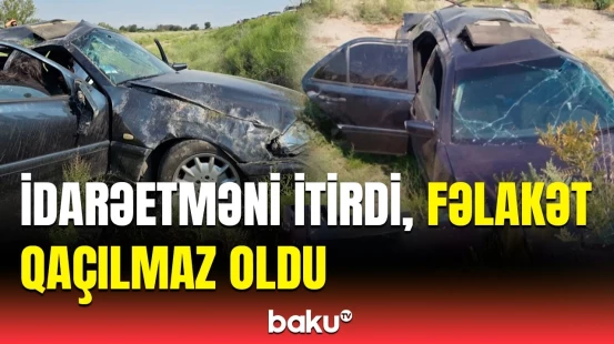 8 nəfərə dəhşət yaşadan hadisə | Yevlaxdakı ağır yol qəzasının detalları