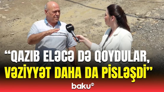 “Gündə 3 dəfə ayaqqabı dəyişirik” | Biləcərinin bitməyən yol dərdi