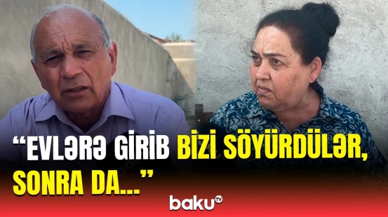 Erməni vəhşiliklərinin daha bir sübutu | "Hər şeyi maşına doldurub aparırdılar..."