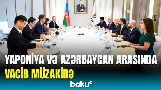 SOCAR-ın prezidenti “ITOCHU” Korporasiyasının baş əməliyyat direktoru ilə görüşdü