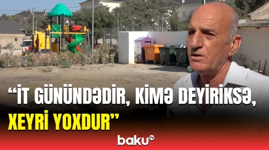 Şüvəlanda dərdi də, təmiri də bitməyən park | Uşaqların həyatı təhlükədə qalıb
