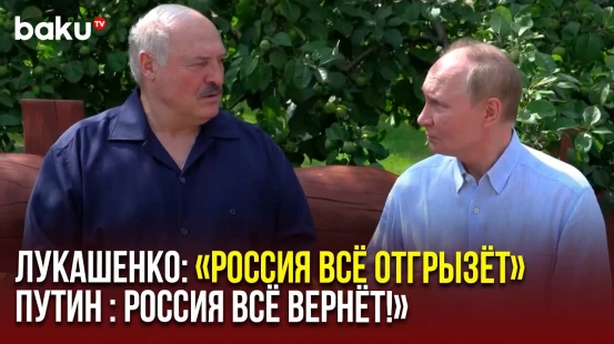 Лукашенко и Путин о наступлении ВС РФ и переговорах с Украиной