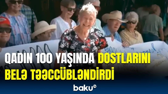 100 yaşlı ABŞ sakini uzunömürlülüyün sirrini açıqladı