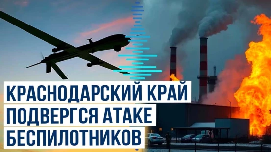 Украинские дроны атаковали НПЗ в Краснодарском крае и две железнодорожные станции под Волгоградом