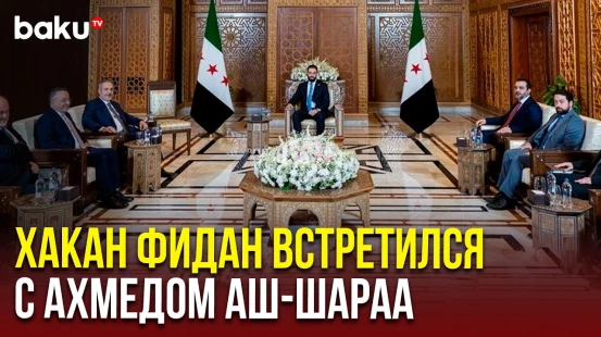 Глава МИД Турции встретился в Дамаске с президентом Сирии