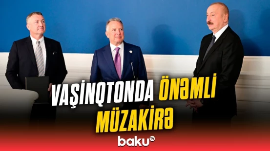 Vaşinqtonda Azərbaycan Prezidenti İlham Əliyevin Trampın xüsusi elçisi ilə görüşü olub