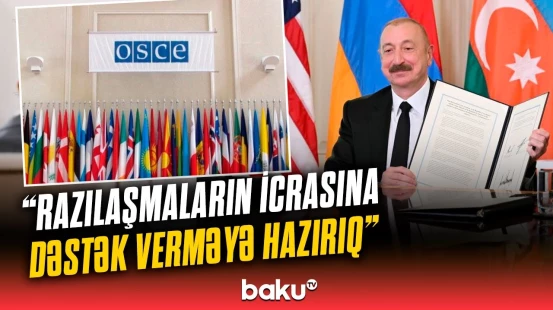 ATƏT-dən Vaşinqton görüşünə reaksiya