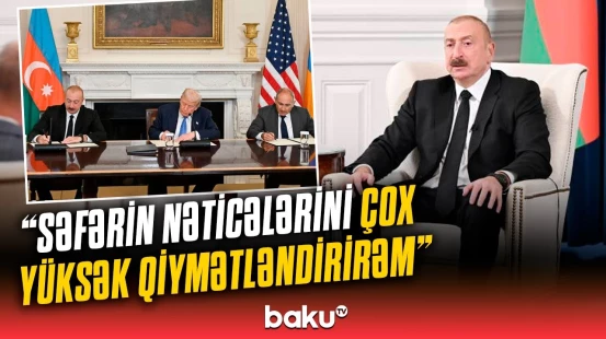 İlham Əliyev Vaşinqtonda Azərbaycanın media nümayəndələrinə müsahibə verib