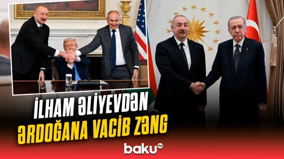 Ərdoğan regionda nümayiş etdirdiyi liderliyə görə İlham Əliyevi təbrik etdi