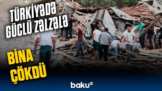 Türkiyənin Balıkesir vilayətində güclü zəlzələ