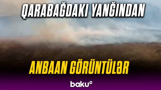 FHN Xocavənd, Ağdərə və Zəngilandakı yanğından paylaşım etdi