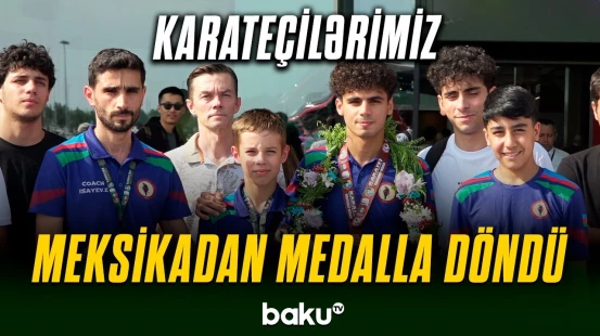 Karateçilərimiz Monterrey şəhərində keçirilən beynəlxalq yarışdan medalla döndü