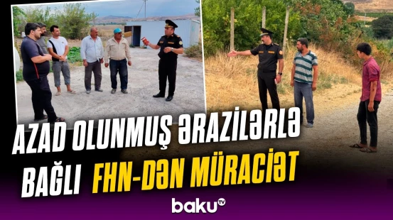 FHN yanğın təhlükəsizliyi ilə bağlı vətəndaşları maarifləndirməyə davam edir