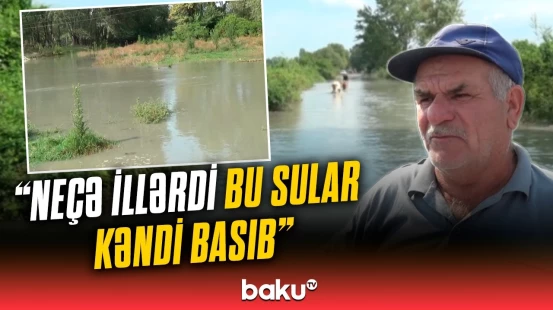 Zaqatalada Katex çayı kəndi basdı | Təsərrüfatlarda böyük itki