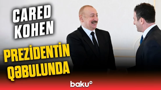 Prezident “The Goldman Sachs Group Inc.” şirkətinin qlobal məsələlər üzrə prezidentini qəbul etdi