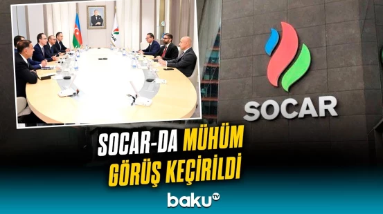 Rövşən Nəcəf "Arthur D. Little" şirkətinin qlobal rəhbəri ilə görüşüb | Nələr müzakirə edildi?