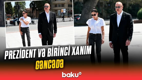 İlham Əliyev “Azerbazalt” zavodunun təməlini qoyub | Səfərdən görüntülər