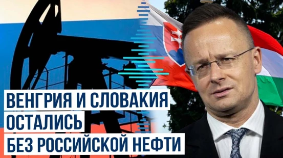 Почему поставки российской нефти в Венгрию и Словакию приостановлены?