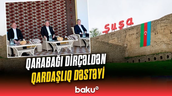 Prezident qardaş ölkələrin azad olunan ərazilərin bərpasına dəstəyindən danışdı