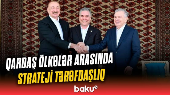 Üçtərəfli sammitin yekunları üzrə birgə bəyanat | Əsas məsələlər müzakirə edildi