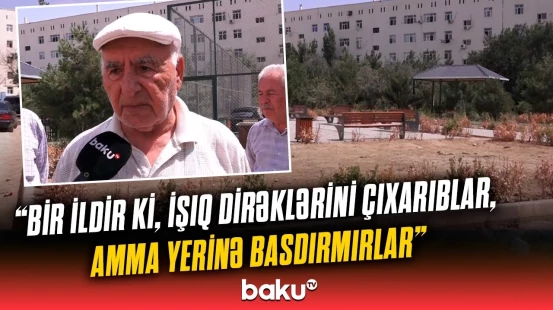 Qaradağ sakinlərinin üzləşdiyi çətinlik | Abadlıq işləri niyə yarımçıq qalıb?