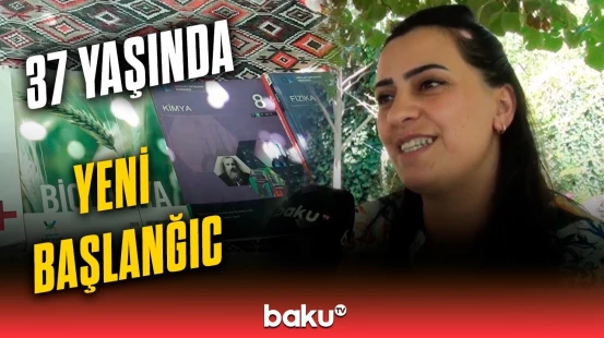 Tələbə adını qazanan qadın hisslərini Baku TV-yə bölüşdü