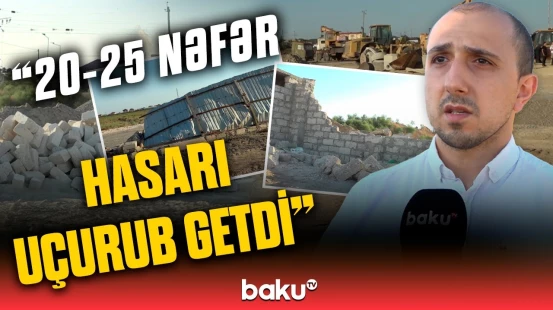 Binədə daş hasarı niyə sökdülər? - Suraxanı RİH-dən hadisə barədə açıqlama