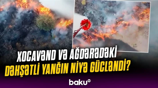 Söndürmə işləri niyə çətinləşdi? | Aviasiya qüvvələri təcili Xocavənd və Ağdərədə!