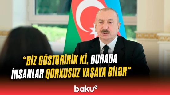 Azərbaycan sülh və birliyə öncüllük edir