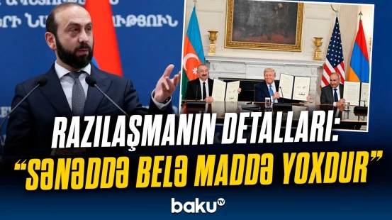 Sülh müqaviləsi imzalanandan sonra nələr olacaq? - Mirzoyandan kritik açıqlama