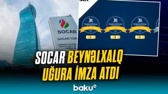 SOCAR insan kapitalının inkişafı sahəsində qaliblər sırasında