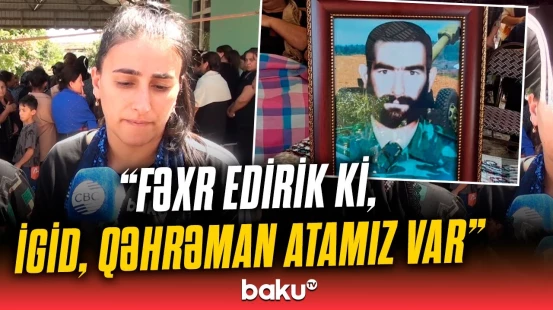 "İndiyə qədər bilmirdik ki..." | İtkin şəhidimiz Sumbat Əliyevin nəşinin qalıqları dəfn edildi