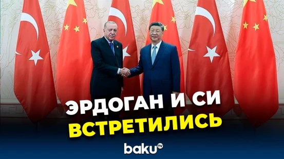 Эрдоган встретился с Си Цзиньпином в Тяньцзине