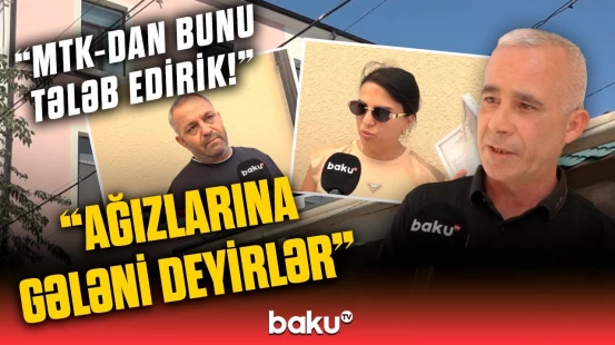 "Bir nəfəri qeydiyyata sala bilmirik" | Özündən çıxan sakinlərə MTK yalan danışır?