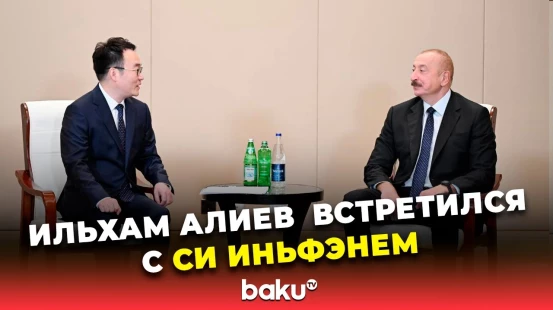 Президент Азербайджана встретился с исполнительным вице-президентом группы компаний Powerchina Group