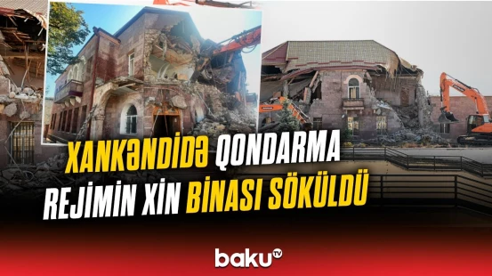 Sökülən tikilinin yerində hansı bina inşa ediləcək?