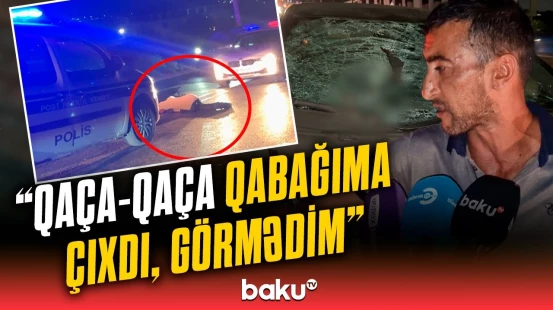 Qaranlıq yolda baş verən faciə | Abşeronda avtomobil qəzası piyadanın ölümü ilə nəticələndi