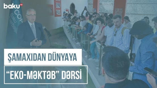 Planetin xilaskarları Şamaxıda | Gələcəyin eko-məktəbləri necə olacaq? | COP BAKU