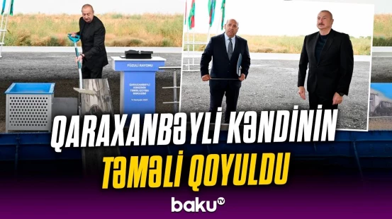 Prezident İlham Əliyev Füzuliyə səfər edib