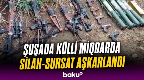 Silah və partlayıcı maddələr aşkarlandı | DTX Əməliyyatları davam etdirir