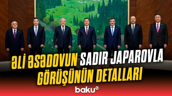 Azərbaycan-Qırğızıstan əlaqələri ilə bağlı nələr müzakirə olundu?