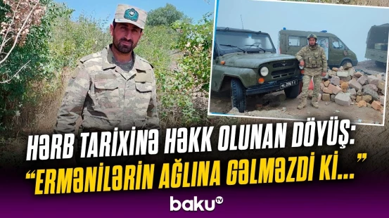 “30 illik müdafiəni 1-2 gündə yardıq” | Antiterror tədbirlərində qəhrəmanlıq göstərən Mahir Hüseynov