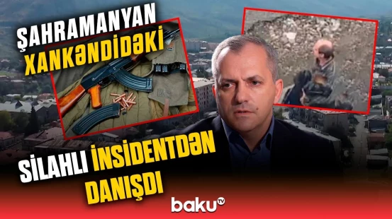 Xankəndidə polisə silahlı müqavimət göstərən erməniəsilli şəxs barədə açıqlama