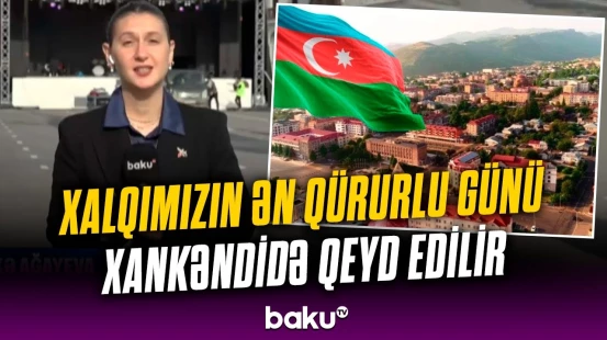 Dövlət Suverenliyi Günündə Xankəndidən canlı bağlantı